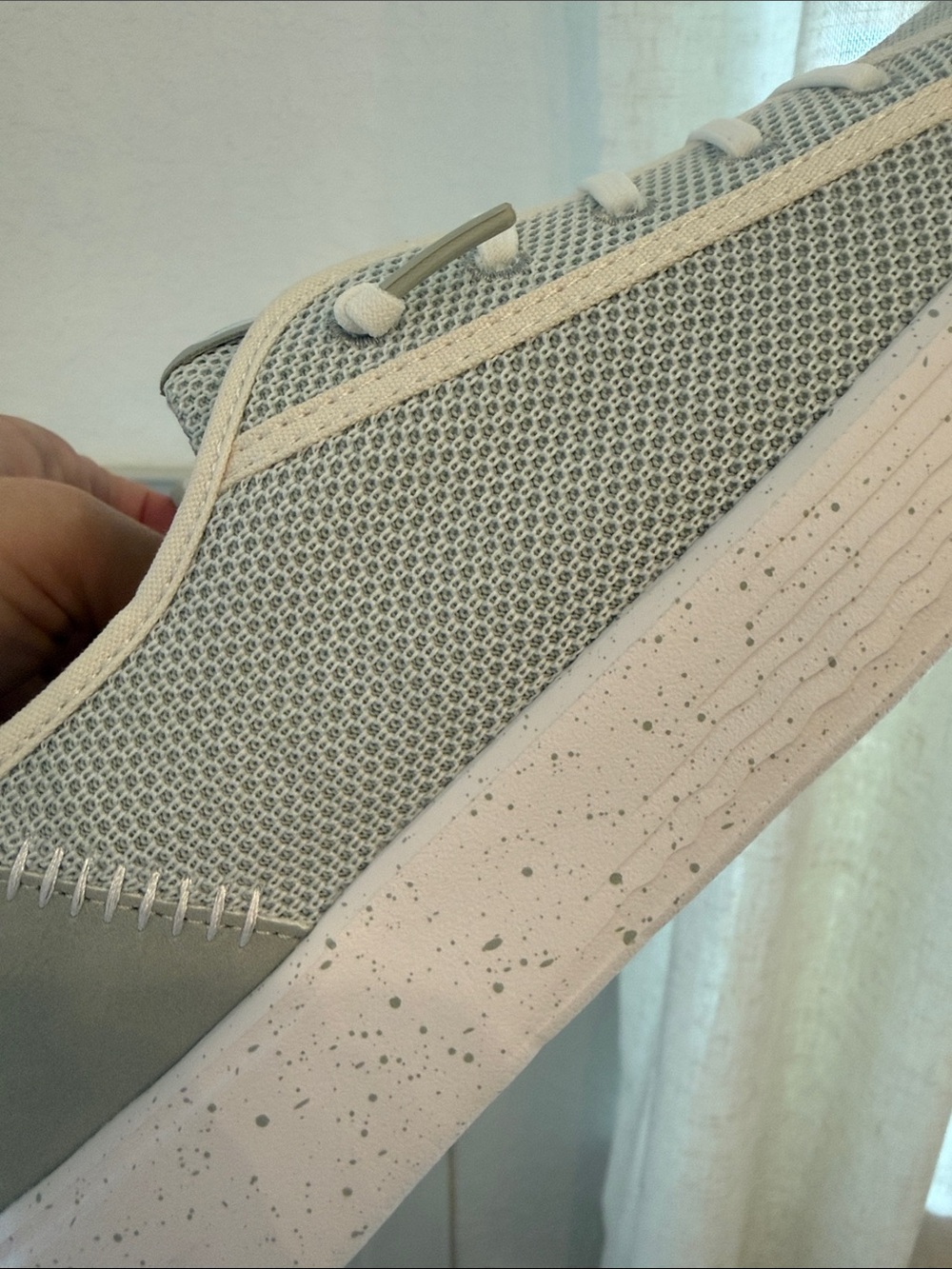 Hey Dude Cody stretch Mesh in Light Grey - Picture 3 of 5